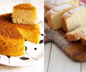 طرز تهیه کیک ساده با پف زیاد و بافت عالی / بدون نیاز به فر و اندازه ها با لیوان