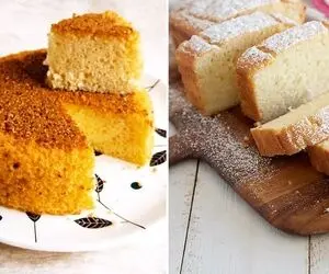 طرز تهیه کیک ساده با پف زیاد و بافت عالی / بدون نیاز به فر و اندازه ها با لیوان