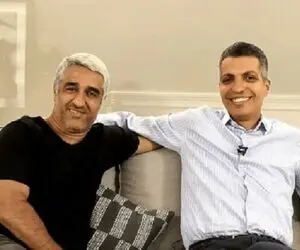 سکانس خندان/ مسخره کردن پژمان جمشیدی توسط عادل فردوسی پو/ پژمان میگه فقط همینو بلدی