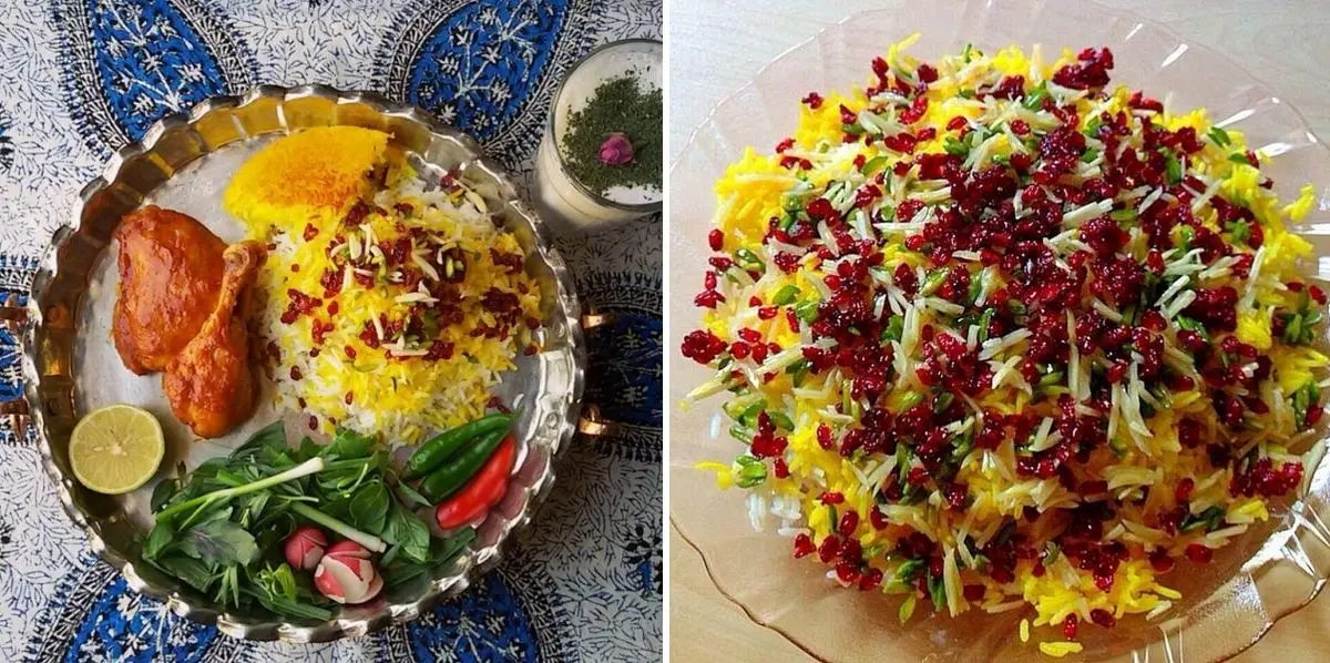 طرز تهیه زرشک پلو با مرغ مجلسی