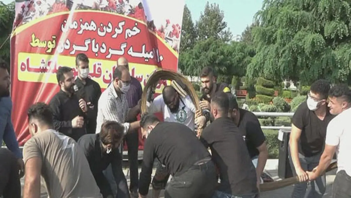 عجیب ترین رکورد جهان توسط یک ایرانی شکسته شد + عکس