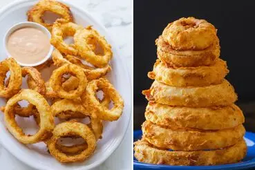طرز تهیه حلقه های پیاز کریسپی؛ راز ترد شدنش مثل مدل های رستورانی