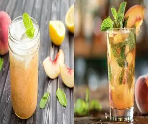 طرز تهیه موهیتو هلو با فن‌ های حرفه‌ ای/ از کافه محله هم بهتر درسش کن با این دستور