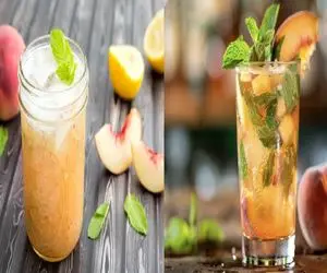 طرز تهیه موهیتو هلو با فن‌ های حرفه‌ ای/ از کافه محله هم بهتر درسش کن با این دستور