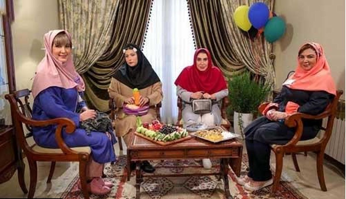 (عکس) شام ایرانی و نمایش خانه لاکچری فریبا نادری؛ نمایش لوکس نشینی برای تماشاگران فقیر!