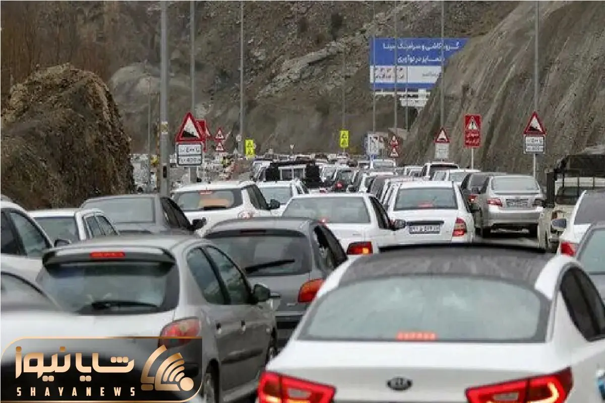 تمامی محورهای شمالی کشور در ترافیک سنگین