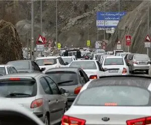 تمامی محورهای شمالی کشور در ترافیک سنگین