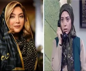 "مریم سلطانی" ساده تو فیلما با این تیپ اونور آبی هوتوتو شد؛ خانوم لولو رو عروسک میکنه!