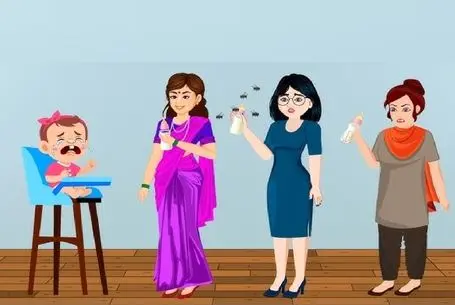 بازی فکری؛ اگه با تیپا حال همه رو گرفتی بگو کدوم از مادرهای هندی بی وجدانن