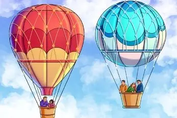 بازی فکری؛ اگه آب و اجدادت از باهوشای درجه یک بگو کدوم از بالن ها سقوط میکنه