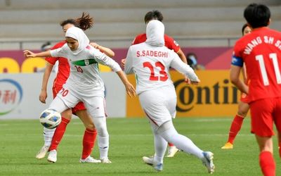 باخت سنگین تیم ملی فوتبال زنان ایران برابر چین