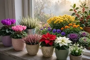 گلهای پاییزی و زمستانی برای باغ، باغچه، تراس و حیاط؛ سخت جان و مقاوم با زیبایی فراوان