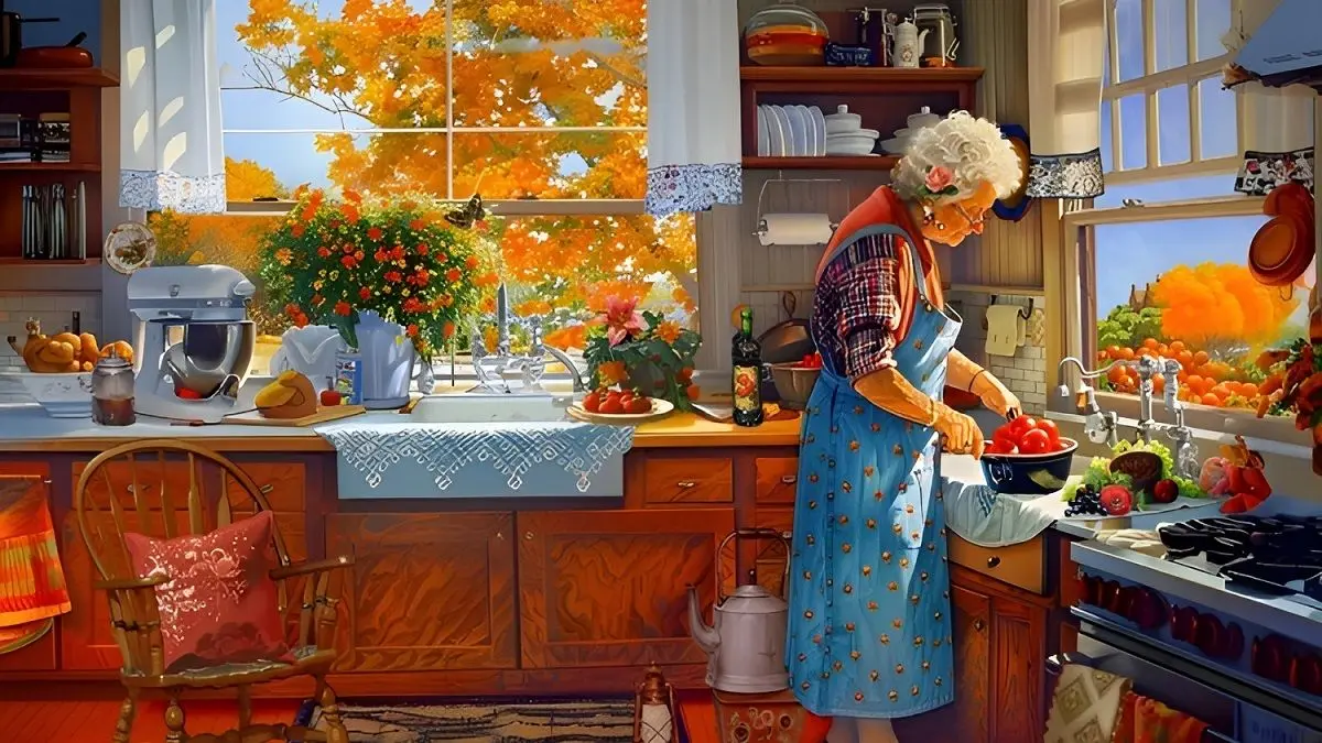 تست-بینایی-یافتن-قوری-چای-در-آشپزخانه