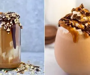 میلک شیک بادام زمینی؛ یه جذابِ خوشمزه واسه روزای گرم که حالتو خیلی خوب میکنه