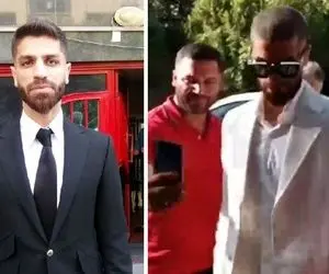 ست جذاب و مونوکروم میلاد سرلک در باشگاه پرسپولیس