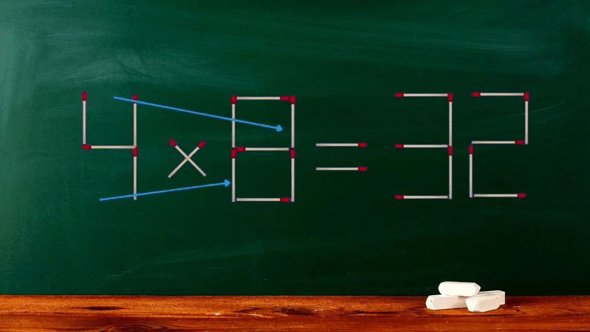 پاسخ-چالش-هوش-قدرت-مغز-با-چوب-کبریت