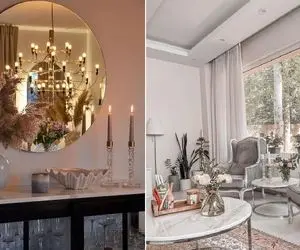 سلیقه شیک خانوم خونه واسه دیزاین / دکوراسیون خونه 200 متری که جذابیت مال یک دقیقه شه