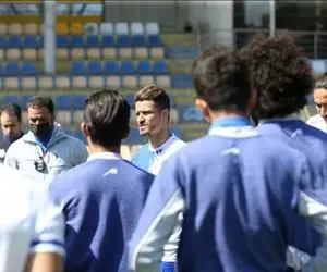 غفوری استقلال را تمرین داد