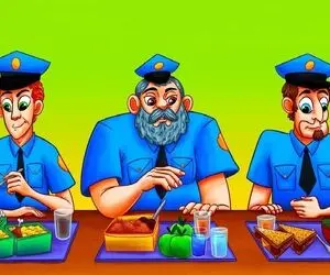 هوش تصویری؛ اگه زدی رو دست باهوشا بگو کدوم از این آقایون پلیس 3تا زن گرفته؟