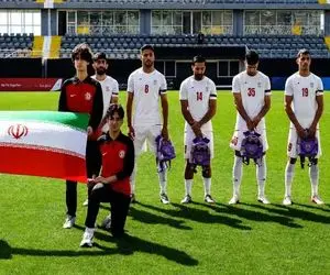 درخواست فدراسیون فوتبال از فیفا؛ ایران با بازوبند مشکی مقابل مصر