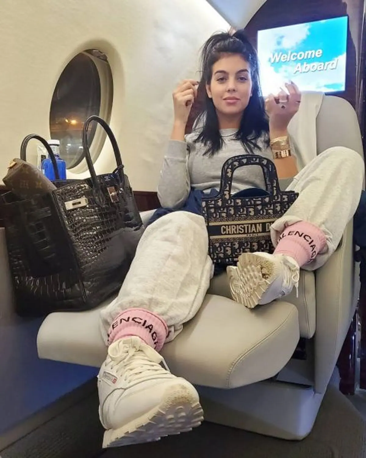 عکس جدید (جورجینا) همسر رونالدو در اینستاگرام + عکس