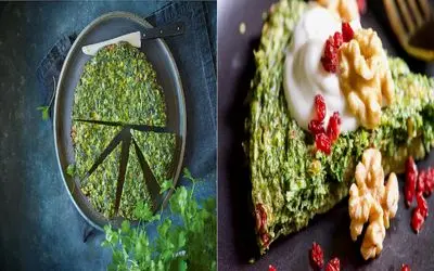 طرز تهیه کوکوسبزی سرد/ غذای سالم و ساده با مواد دم دستی و 3 سوته برای روزهای گرم