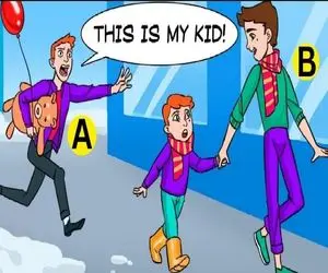 بازی فکری؛ اگه با هوشت پاچه همه رو پاره کردی بگو کدوم پدر واقعی بچه