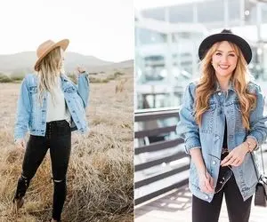 استایل با کت جین توی پاییز 1402 چطوریه؟ کاش مد امسال تا قرن ها موندگار شه بس که قشنگه