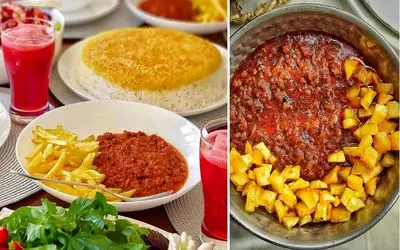 طرز تهیه خورش بیج بیج مازندرانی / ناهار امروز یه غذای ساده اما خوشمزه باشه چطوره؟