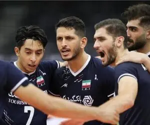 صعود نفس‌گیر تیم ملی والیبال ایران به نیمه‌نهایی