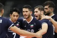 صعود نفس‌گیر تیم ملی والیبال ایران به نیمه‌نهایی