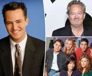 تصاویر اولیه از حضور ستاره‌ های سریال فرندز در مراسم خاکسپاری متیو پری