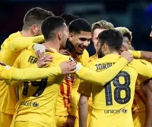 خلاصه بازی بارسلونا-ناپولی، پنجشنبه 5 اسفند