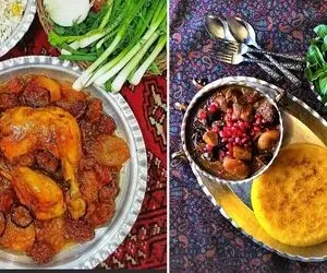 طرز تهیه خورشت مرغ آلو (آلو مسما) / طعم لذیذ یه غذای اصیل شمالی رو امتحان کن