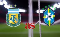 تاریخ و ساعت دیدار آرژانتین-برزیل، انتخابی جام جهانی 2022 قطر