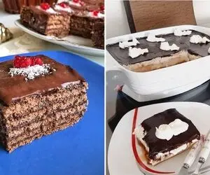 طرز تهیه دسر ساده یخچالی با نون تست / یه دسر خوشمزه که خیلی راحت آماده میشه