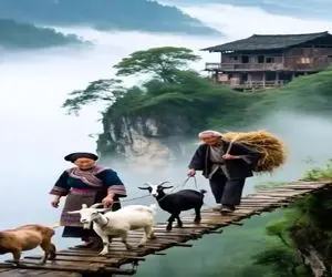 معماری خلاقانه؛ نمیذاشتن پیرمردپیرزن ازدواج کنن فرار کردن کوه خونه ساختن از قصر بهتر