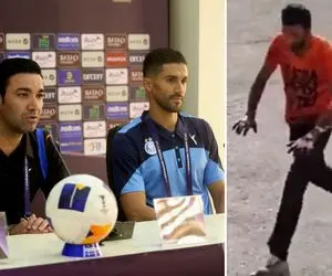 (ویدئو) دسته‌گل جدید در محل میزبانی آسیایی استقلال/ آمبولانس بی آمبولانس!