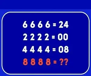 بازی فکری؛ 99 درصد افراد با مغز فول فسفر نتونستن جواب این معادله رو بدن تو جز 1درصدی؟