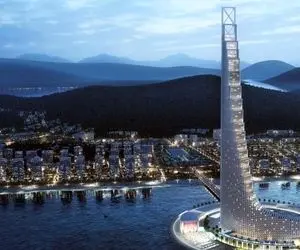 سازه‌های ابتکار آمیز؛ 15 هزارتا دومینو رو گذاشت رو هم ظرف دو ثانیه نابود شد