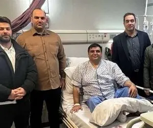 آخرین وضعیت حسین رضازاده در بیمارستان