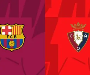 ترکیب رسمی بارسلونا - اوساسونا