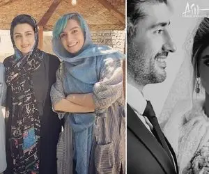 مهسا طهماسبی با فیس دست نخوردش عروس شد نوبر البته با لباس شاخ؛ دو متر پارو آورد بالا!