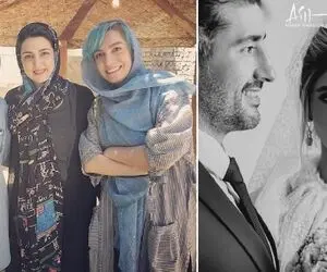 مهسا طهماسبی با فیس دست نخوردش عروس شد نوبر البته با لباس شاخ؛ دو متر پارو آورد بالا!