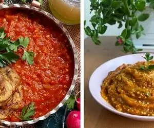 طرز تهیه خاویار بادمجون با طعم فوق العاده / خیلی سریع و راحت یه غذای عالی آماده کن
