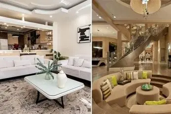 دکوراسیون خانه 150 متری با چیدمان فکر شده؛ استفاده به جا از رنگ و روش لاکچری کردن فضا