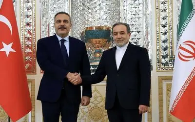 استقبال سید عباس عراقچی از هاکان فیدان