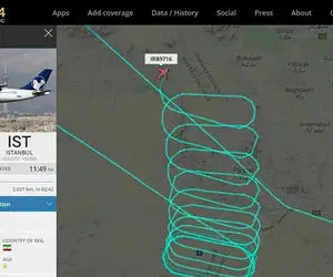 پایان دلهره با فرود اضطراری پرواز تهران-استانبول در مهرآباد