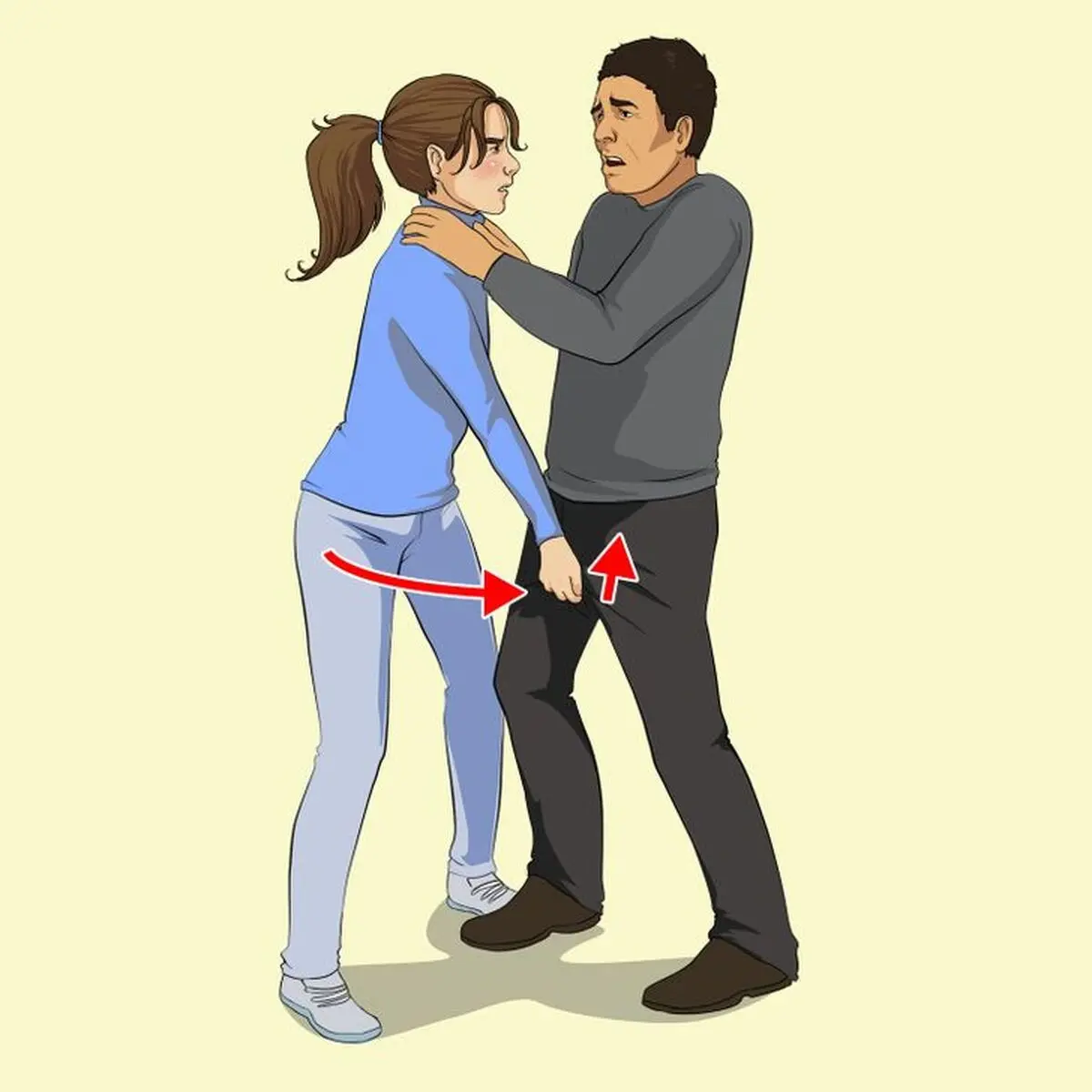 ۷ تکنیک دفاع شخصی برای خانم ها + تصاویر