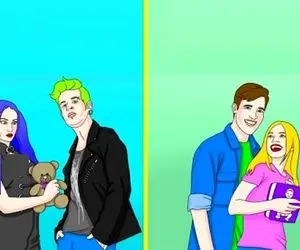 بازی فکری؛ اگه نمیخوای انگ ماهی قرمز بهت بزنن زن و شوهری که تازه بچه دار شدنو پیدا کن